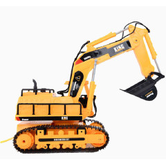 儿童电动遥控工程车