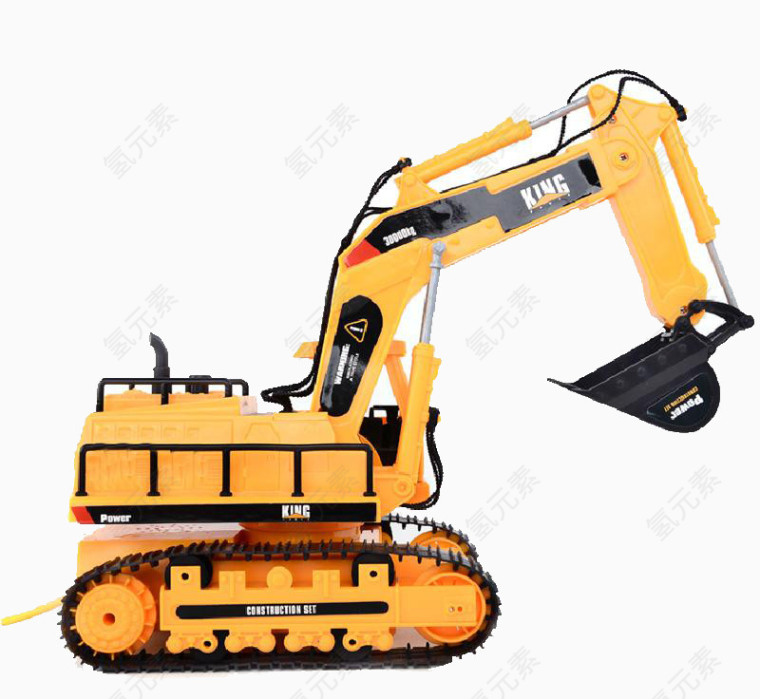 儿童电动遥控工程车