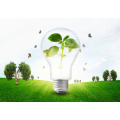 创意灯泡环保