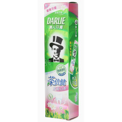黑人茉莉白茶牙膏盒