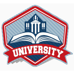 学校标志矢量素材