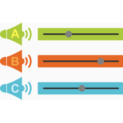 矢量创意设计广播说明图