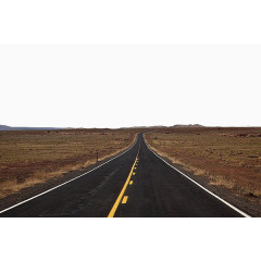 乡间小路亚利桑那美国尽头