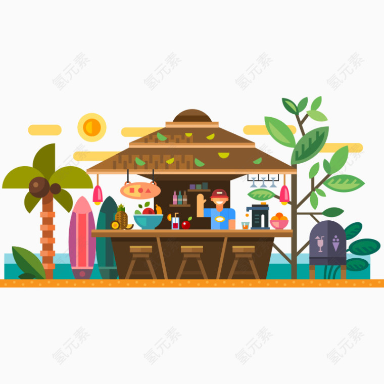 房子 扁平化建筑