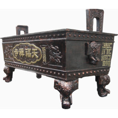 祭祖香炉实物图片
