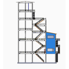 多层钢结构建筑