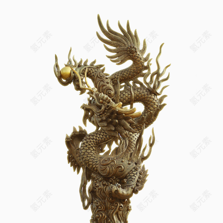 中国风吉祥物中国龙