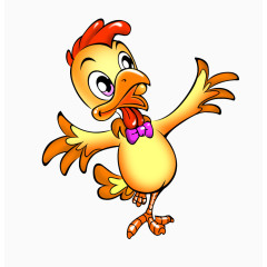 可爱小鸡起舞