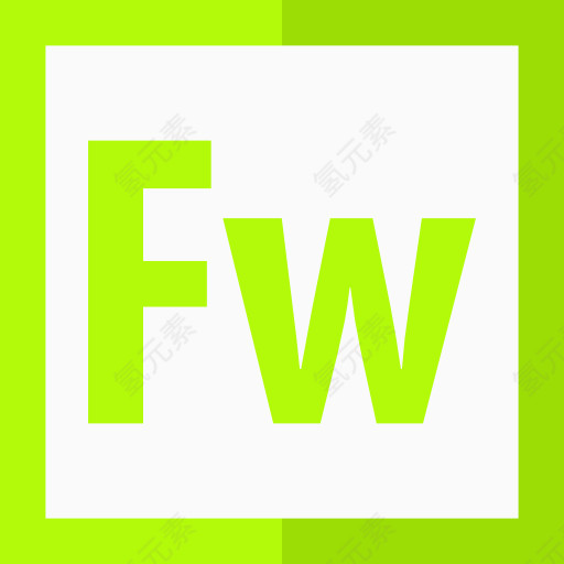 扁平化 icon adobe fireworks