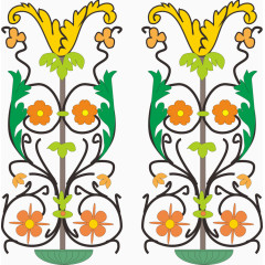 装饰花架矢量欧式素材