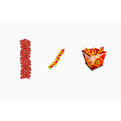 春节喜庆鞭炮素材