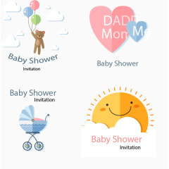 新生儿邀请函模板