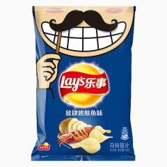 乐事放肆烤鱿鱼味70克