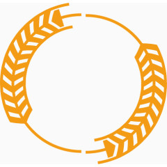 精美麦子图标设计矢量素材