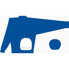 生产管理员服矢量图