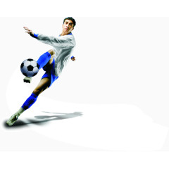 踢足球的运动员欧洲杯