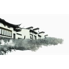 水墨房子