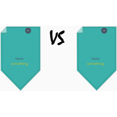 简约事物对比图.