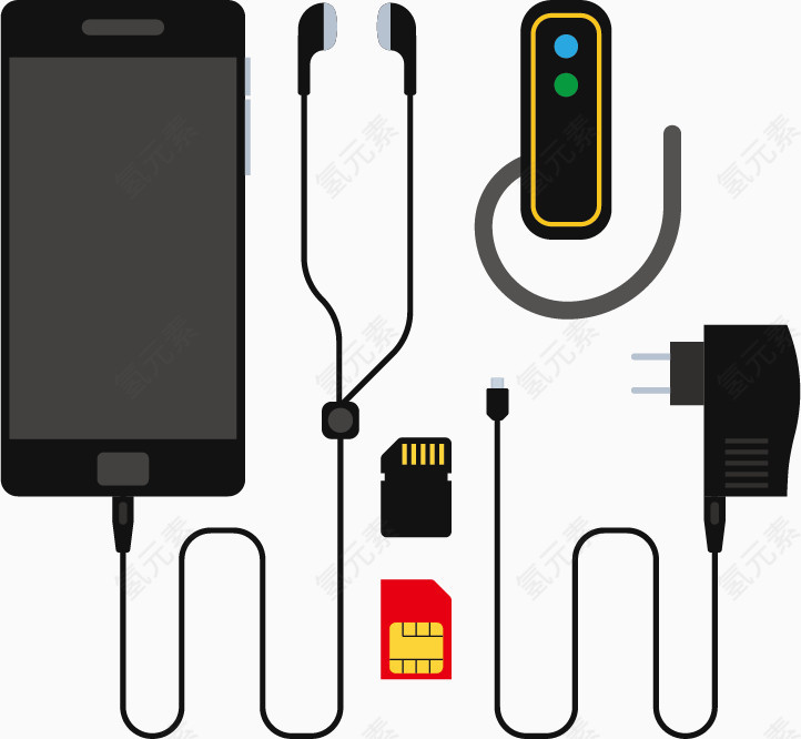 矢量图通话设备