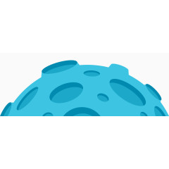 扁平化科技太空星球素材