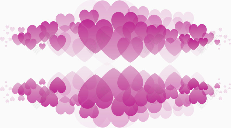 粉红色浪漫标题装饰