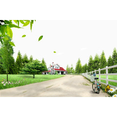 乡村马路