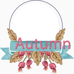 秋天树叶枫叶黄色矢量