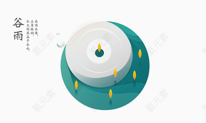 24节气谷雨