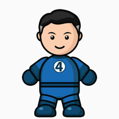 漫画小人物图标