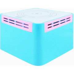 蓝色简约家用电器海报