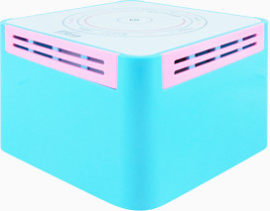 蓝色简约家用电器海报