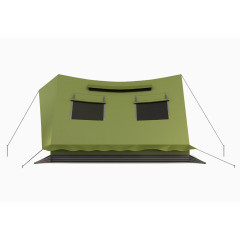 方形简单帐篷高清免扣素材