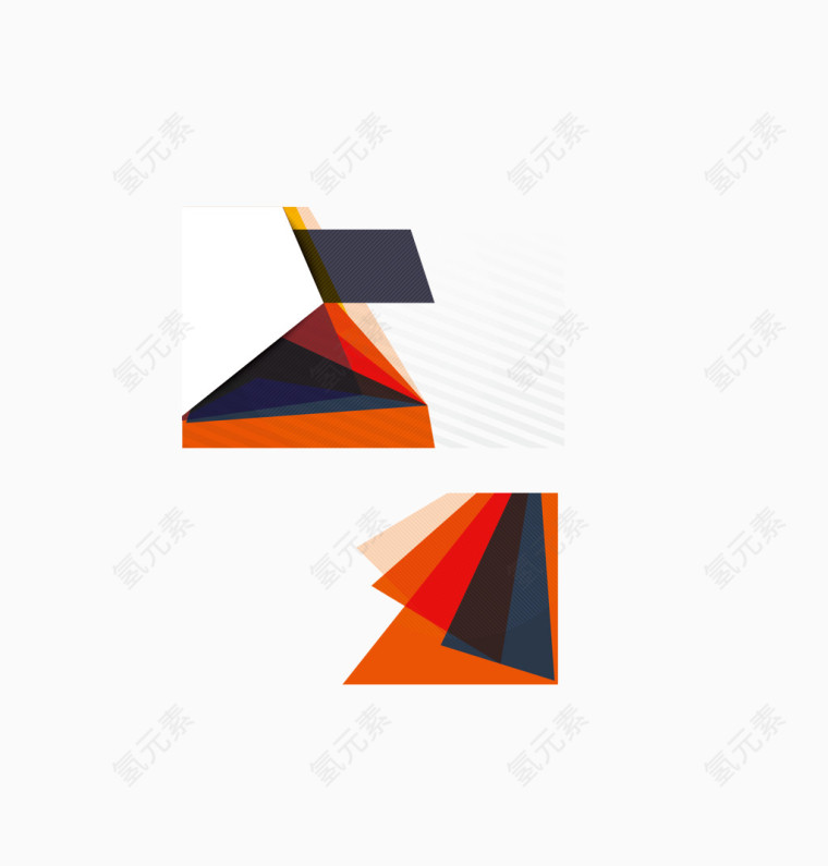 矢量创意画册图案设计