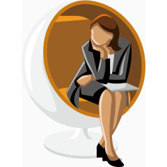 矢量商务人物图片