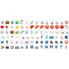 矢量立体图标合集