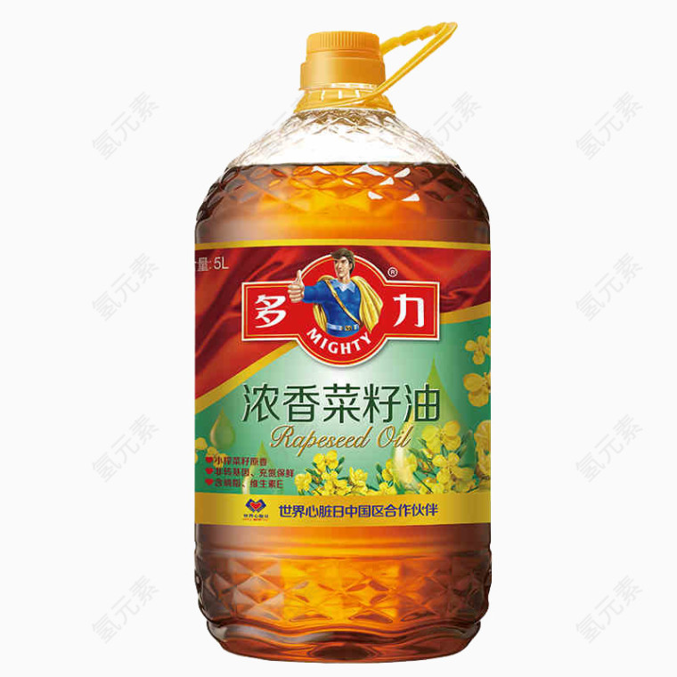 多力浓香菜籽油图片