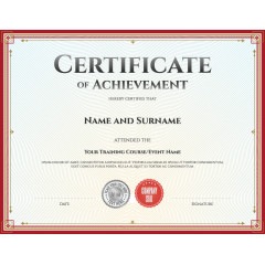 矢量高档荣誉证书