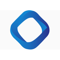 矢量不规则形状纯色标签