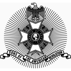 矢量手绘飞鹰装饰