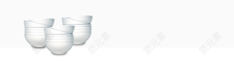 清晰白色碗