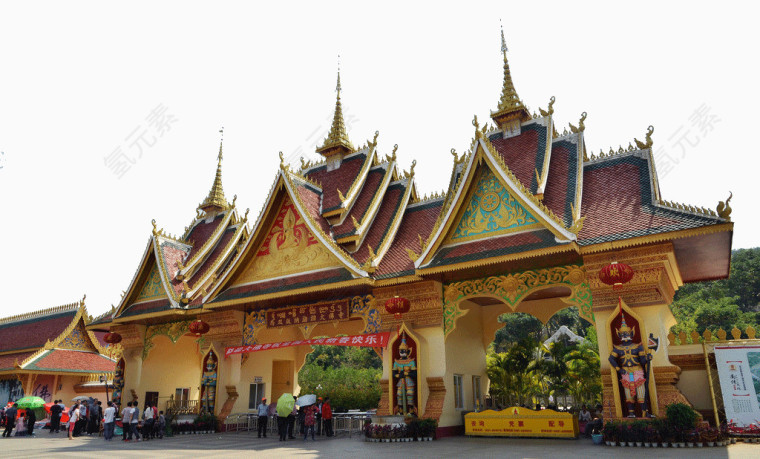 云南勐泐大佛寺景区