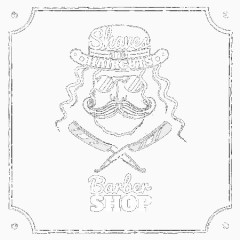 时尚潮流理发店海报