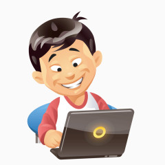 矢量开工卡通男士工作人员