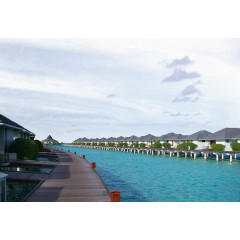 马尔代夫马累风光