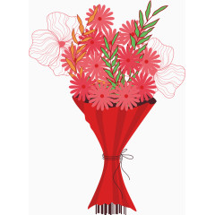 浪漫情人节婚礼矢量元素