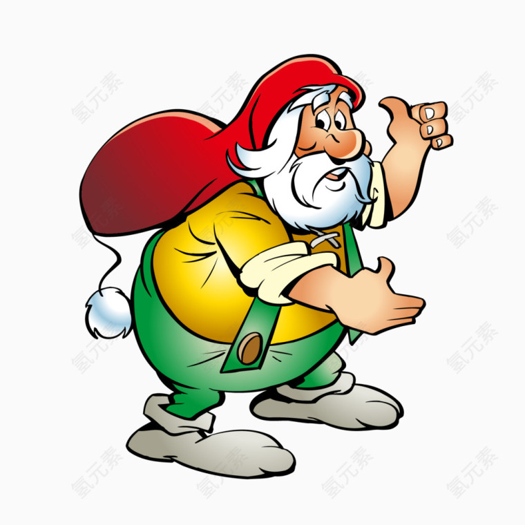 圣诞氛围卡通装饰