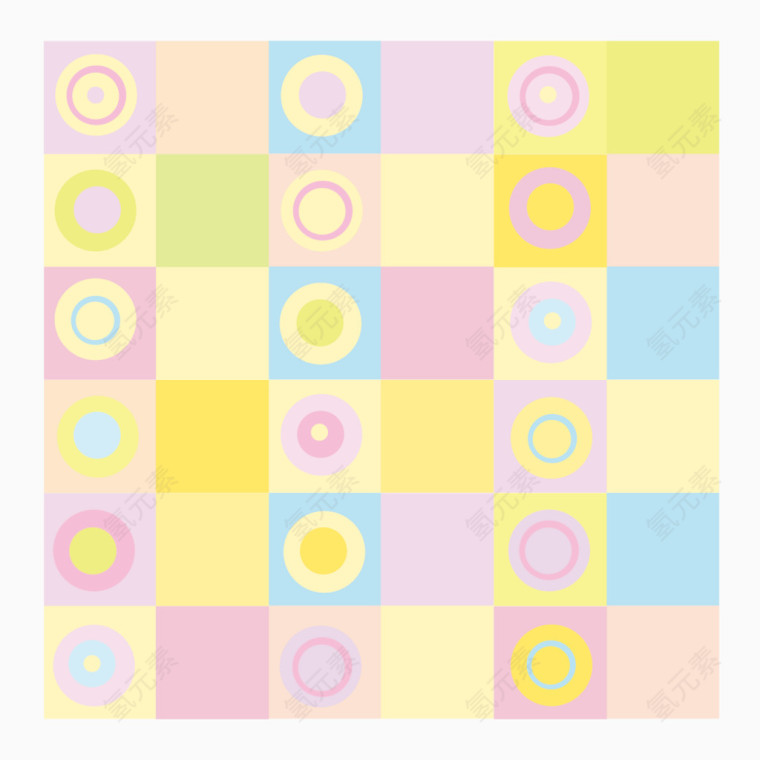 卡通彩色好看表格