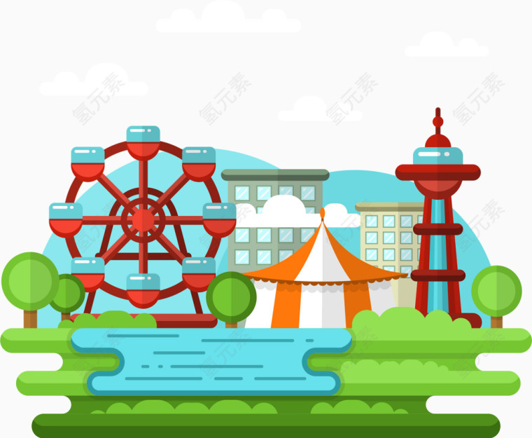 山清水秀游乐园