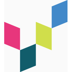 彩色几何小方块