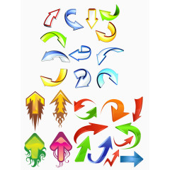 各种艺术指标箭头